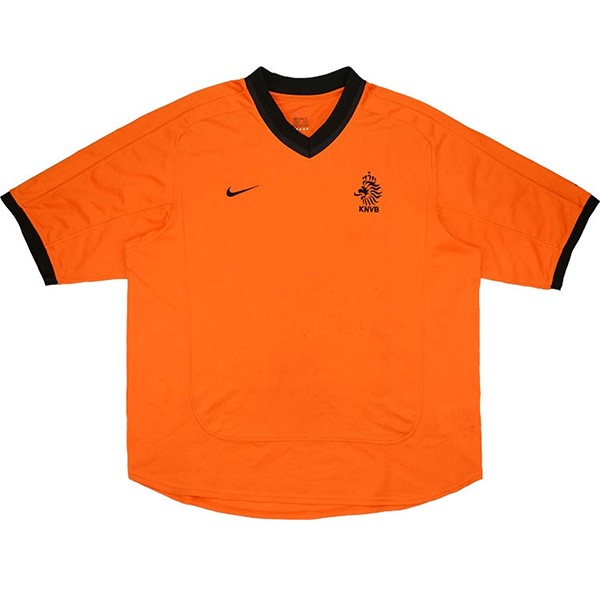 Tailandia Camiseta Países Bajos 1ª Retro 2000 Naranja